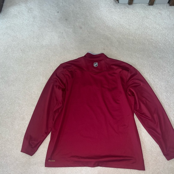 Reebok Colorado Avalanche 1/4 Zip Pullover - Picture 2 of 7